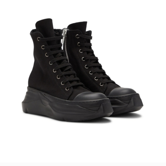 Rick Owens Shoes - Rick Owens DRKSHDW Abstract High Sneackers